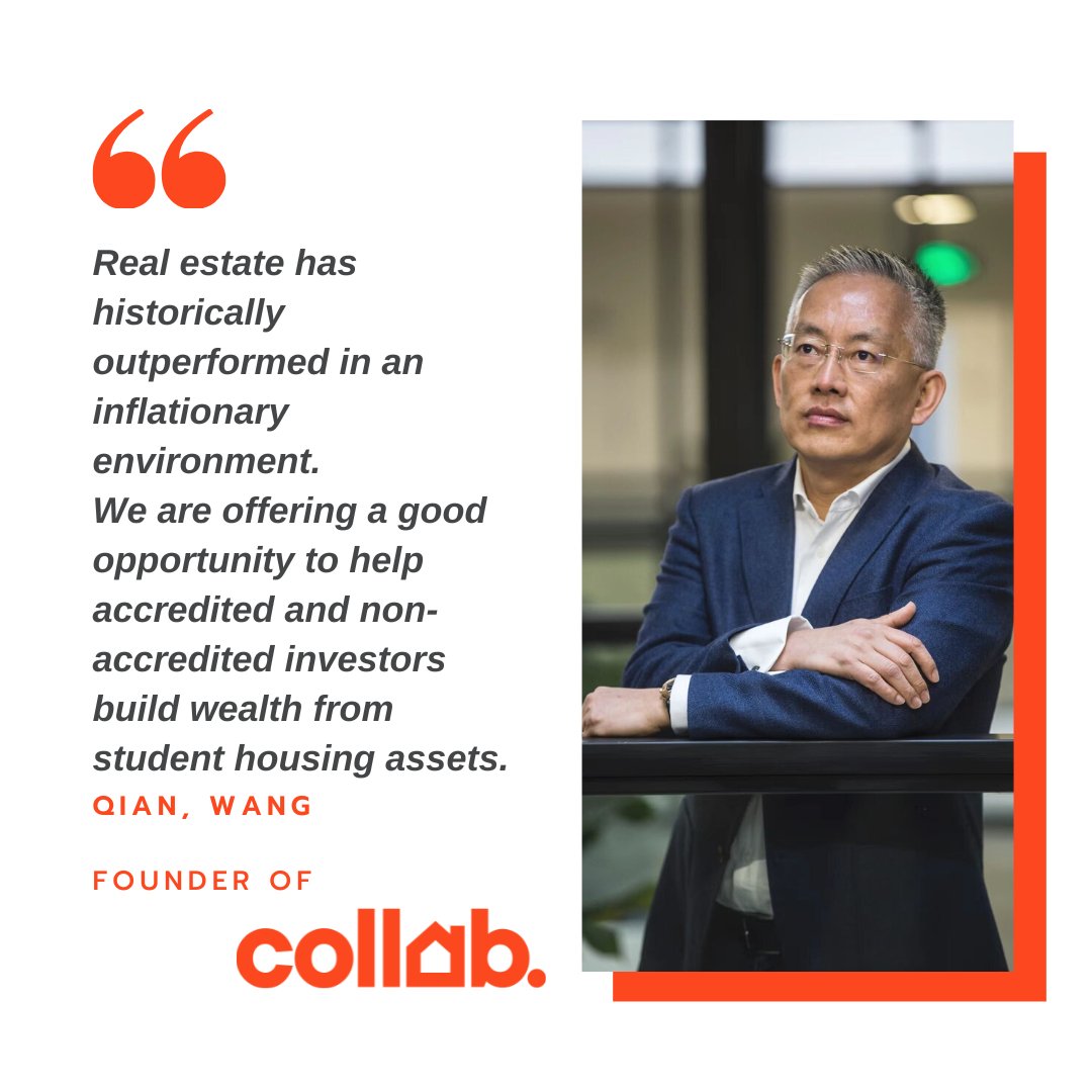 💰Looking for investment opportunities now? 

🎙️Listen to our founder on why you should invest in real estate: 

#Collab #CollabHome #PropTech #Startup #Investwithcollab #investmentproperty #investyourfuture #buildweath #makemoney #wealthmanagement #passiveincome