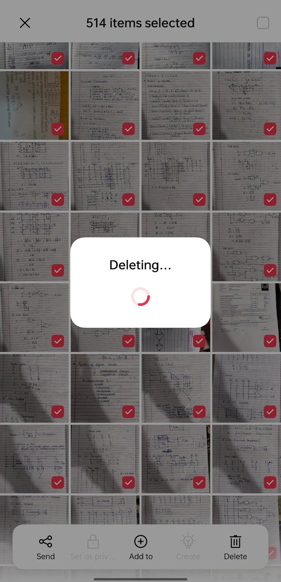shivb_'s tweet photo. feelings of deleting phone's gallery after college exam 😌🤌 https://t.co/q8tKf7Z0bJ