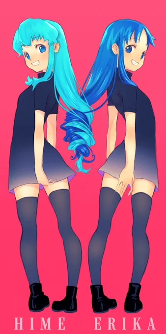 #いいニーハイの日 青い珍獣!! 