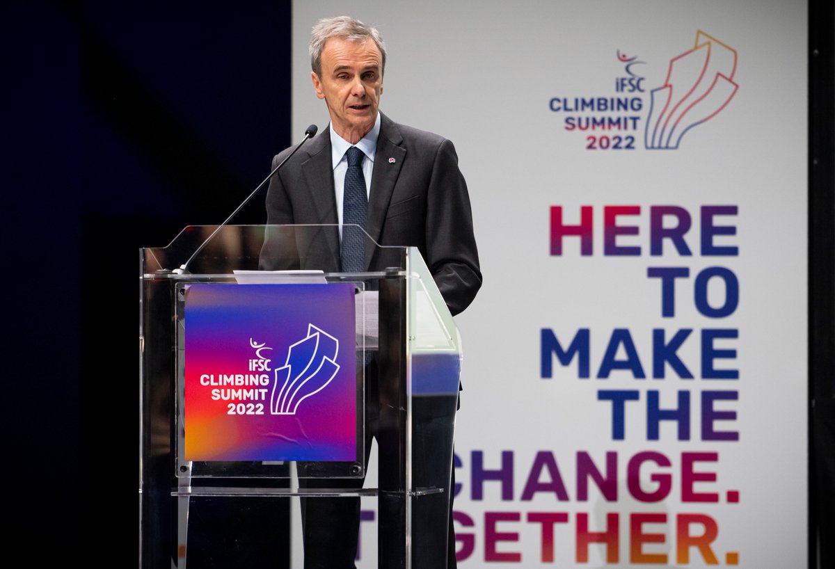worldclimbing's tweet photo. The II IFSC Climbing Summit came to an end on Saturday night in Torino, Italy, with a closing speech by IFSC President Marco Scolaris: “We need to focus on consolidating and improving. We need to do it together."
🔗 https://t.co/nv8sha9Xff
#IFSC #SportClimbing #ClimbingSummit https://t.co/7iJYCRPqHT
