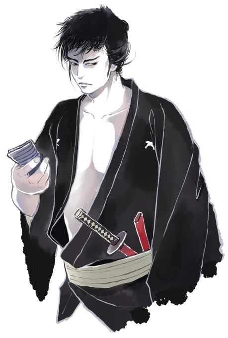 黒紋付 