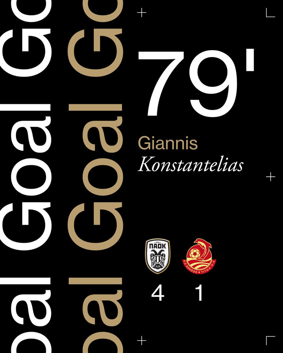 PAOK_FC's tweet photo. Goal! Ασίστ #ElKaddouri, εκτέλεση #Konstantelias και 4-1! #PAOKASHD #FriendlyGame https://t.co/D26qwGxiSs
