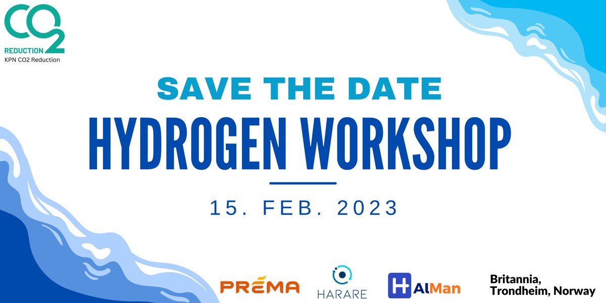 H2020_Harare's tweet photo. Save the date 15th of February 2023! We will arrange a workshop on hydrogen as a reductant in metal production in Trondheim (will be streamed). Four research projects will present their most interesting results. Stay tuned for updates on the agenda. #hydrogenworkshop https://t.co/ZYZc9L66wd