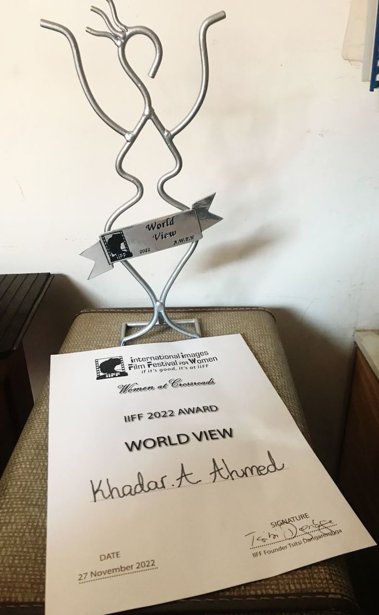 WFOZICAPA's tweet photo. #AwardsCeremony #WomenAtCrossroads #19thEdition #WomenFestivals
#IIFF2022 Award Winners. Congratulations
Makorokoto, Amhlope!
THE GRAVEDIGGER'S WIFE - Directed By Khadar Ayderus Ahmed.
MIRAGE - Directed by Malaika Mushandu.
BANGLA SURF GIRLS - Directed by Elizabeth D Costa. https://t.co/1I2rjl9d9g