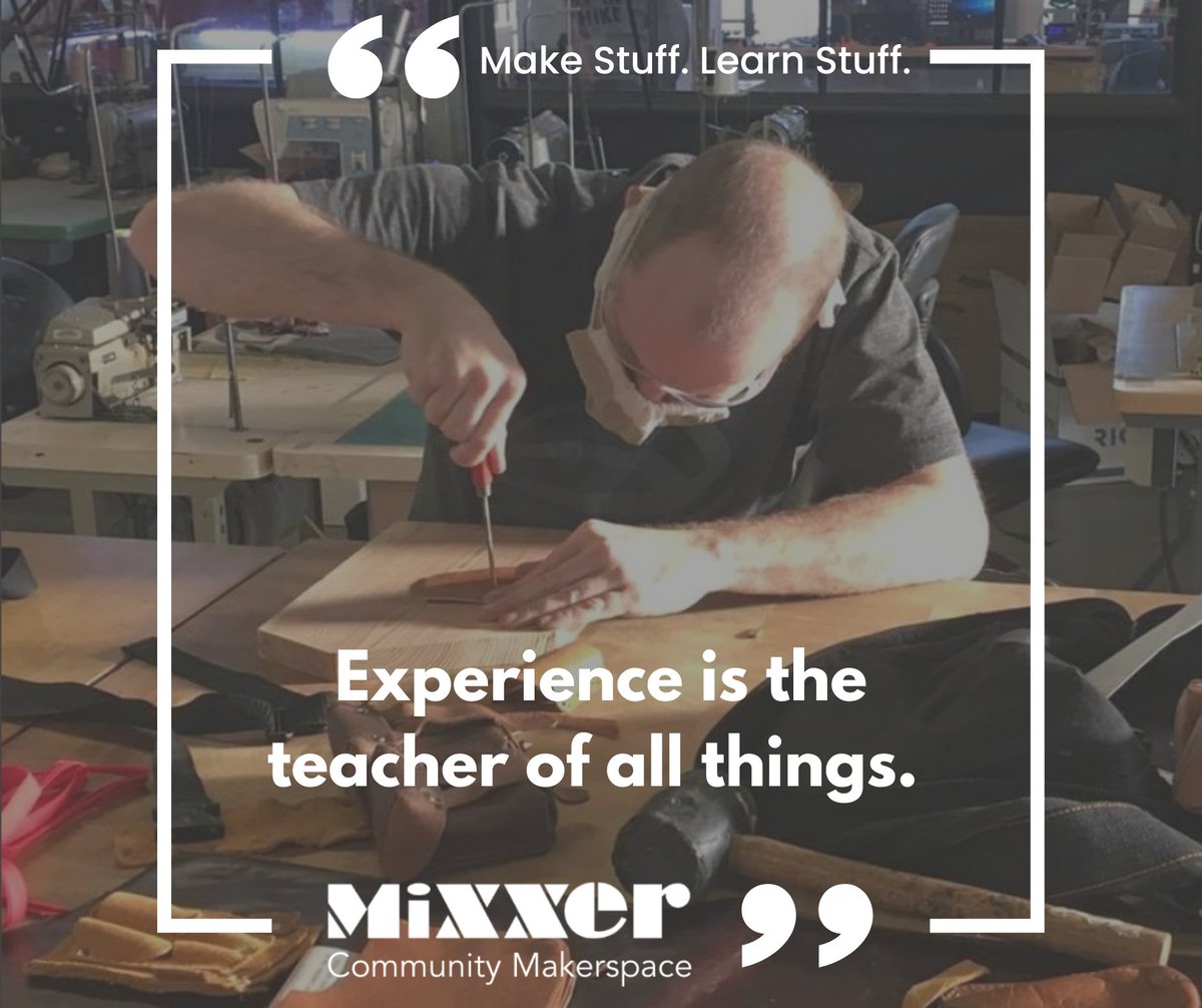Save up to 23% on a membership at Mixxer Community Makerspace this holiday season. - mailchi.mp/wsmixxer.org/t… Give them an experience instead of stuff this holiday season. Maker Experiences and Discount memberships available at Mixxer Community Makerspace this December.