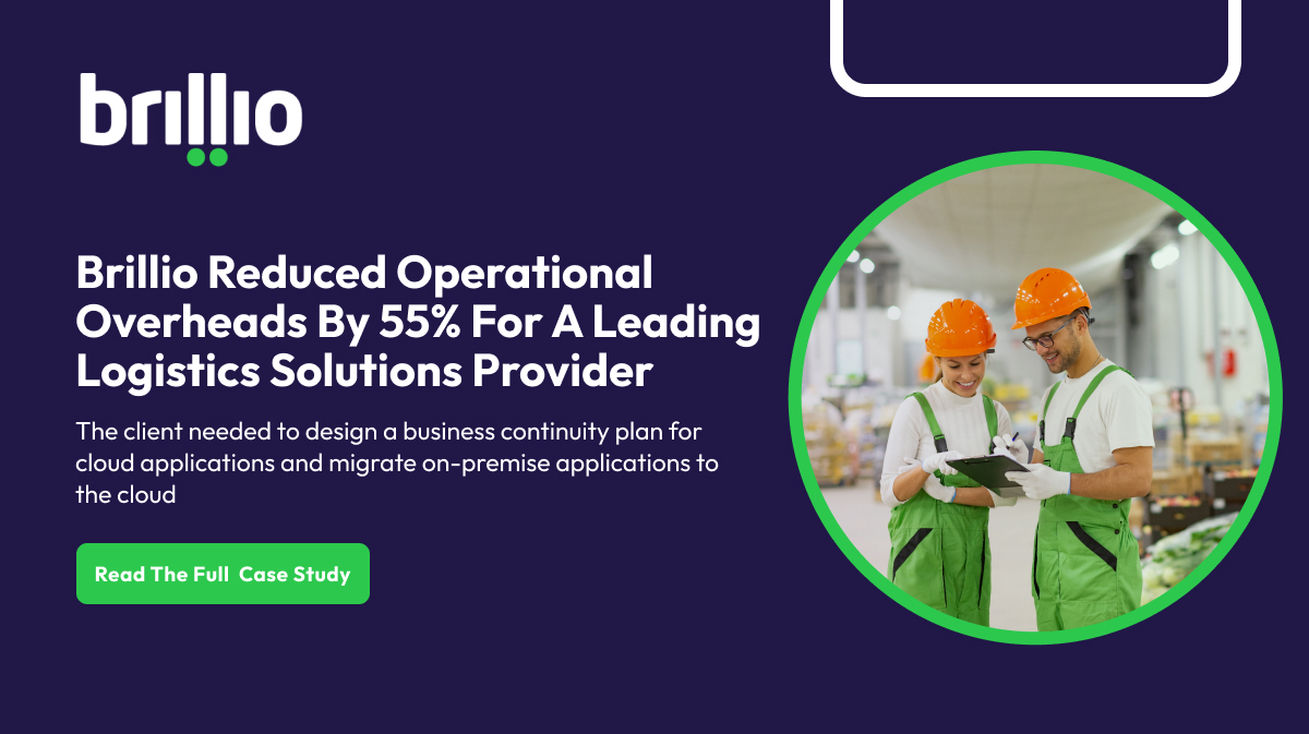 Read this case study titled, ‘Warehouse Management Solution with AWS’, as it throws light on how Brillio implemented a well-architected AWS framework and successfully reduced the operational overheads by 55% 👉 bit.ly/3gveTMb #WarehouseManagement #AWS #Retail #CaseStudy