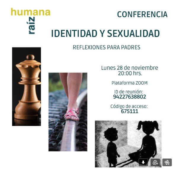 conmishijosnocl's tweet photo. HOY importante conferencia  donde todos los Padres están invitados,  preparada por expertos en Identidad e sexualidad !! Nuestros niños merecen nos preparemos e informemos #RaizHumana #ConMisHijosNoTeMetas #PadresVerdaderosGarantes https://t.co/ppzHK4iJs7