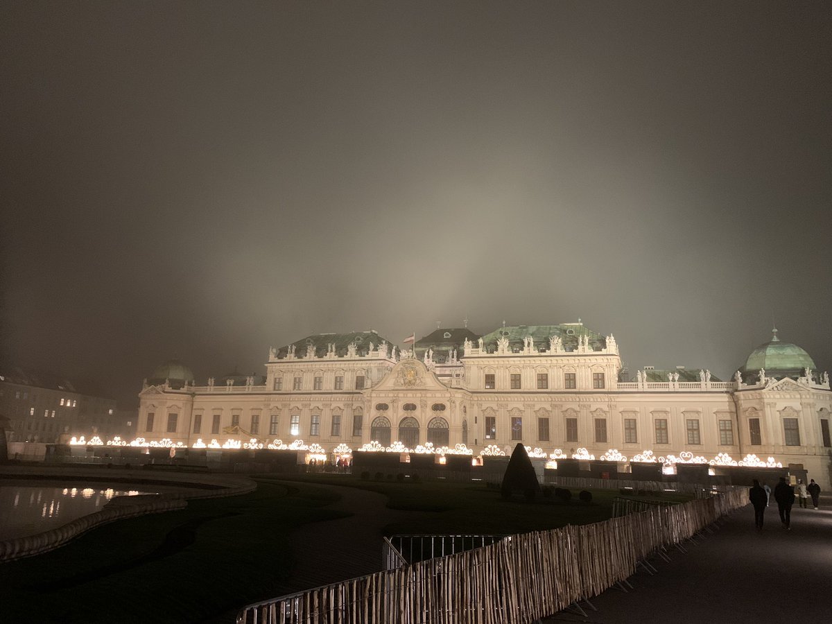 Went to Vienna, walked in the cold air.