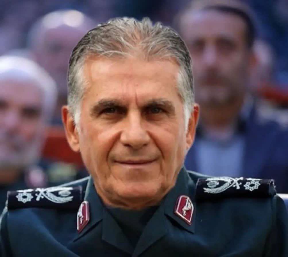 IRN_Fan's tweet photo. جوری که تجزیه طلب ها کیروش رو می‌بینن😄

#برای_ایران https://t.co/926UU48jFN