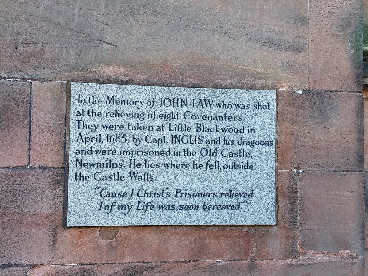 Caitlin_NRACOD's tweet photo. #martydom #covenanters #putnewmilnsonthemap
Wandering around the streets of Newmilns it's amazing to see just how important this wee town is! #historicallysignificant https://t.co/OdBwFDWIyJ