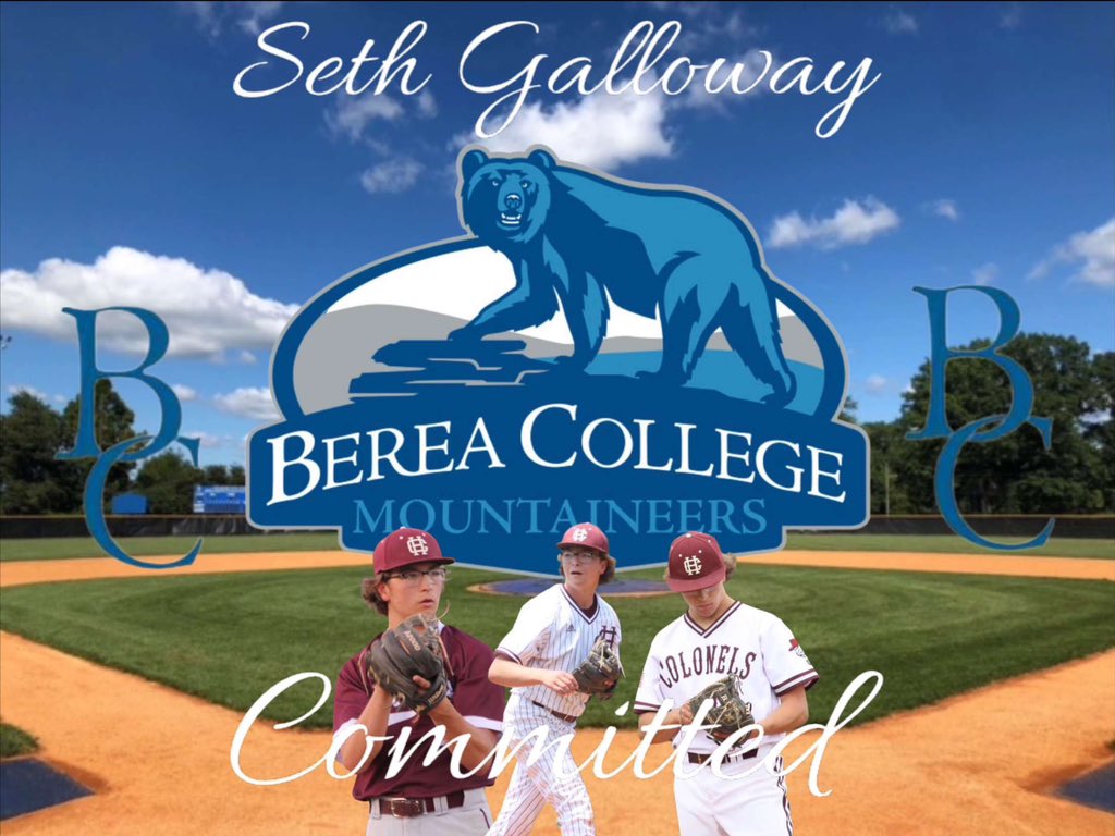 I am extremely excited and blessed to be able to announce my commitment to Berea College!! I want to first thank God. I also want to thank my family, friends, teammates, and all coaches who have helped through this journey🔵⚪️ @Baseball_Berea <a href="/colsbaseball/">Henderson County Baseball</a> <a href="/ColsAthletics/">HCHS Athletics</a>
