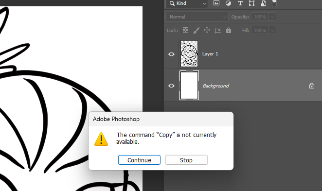 iago_molina's tweet photo. @kyletwebster hi! thanks for the actions they are great! i have this problem, with the Color flat mode action and with the Kyle palette action, could you help me, please? https://t.co/N2cGyBCGrv