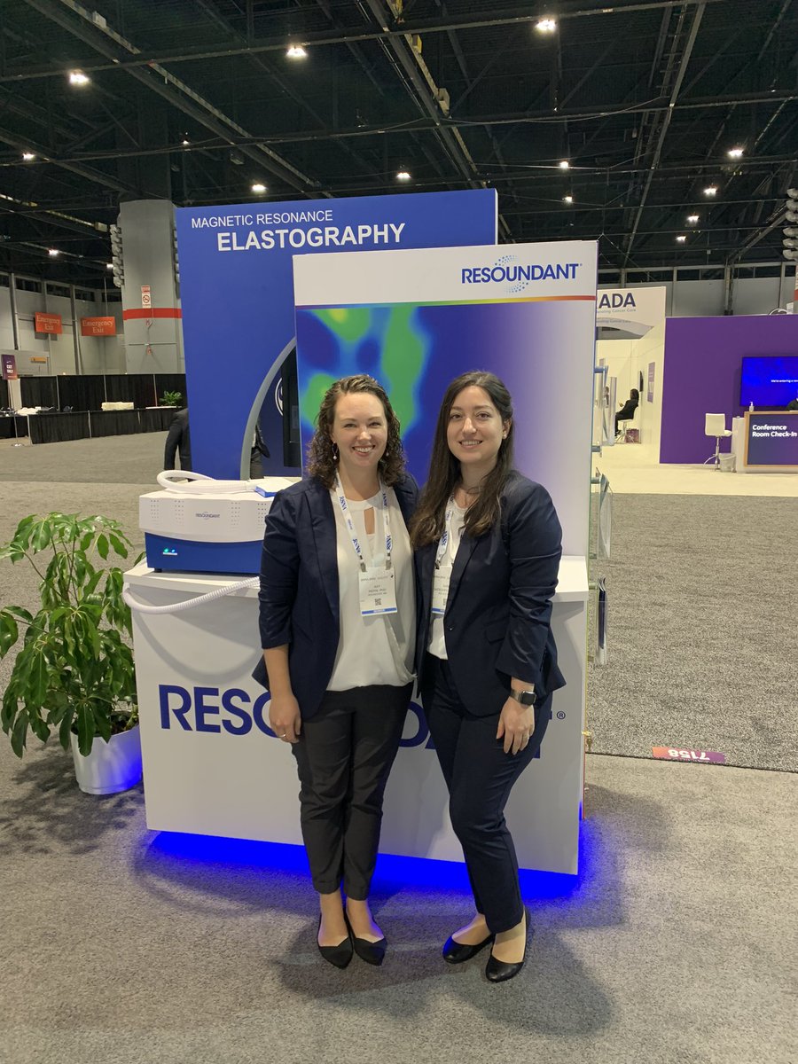 Great first day at  #RSNA22, looking forward to another one today! Come learn about all things #MRE from two scientists at booth 7158!