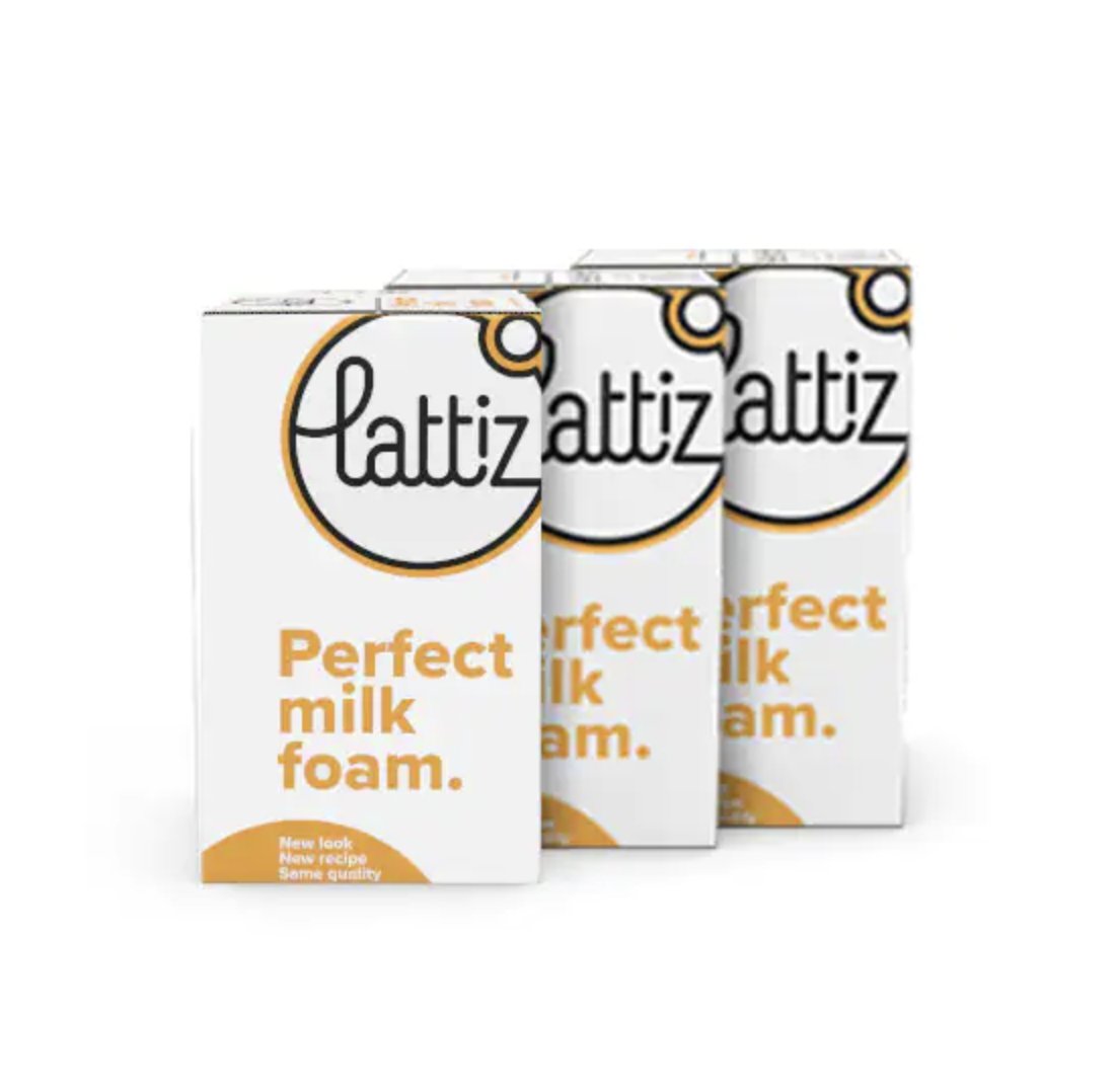 Learn more about Lattiz and its milk bag-in-a-box for use in the Lattiz milk frothing machine. The milk stays fresh for 7 days once opened and can produce 6 cappuccinos per minute, allowing you to cope with busy periods.