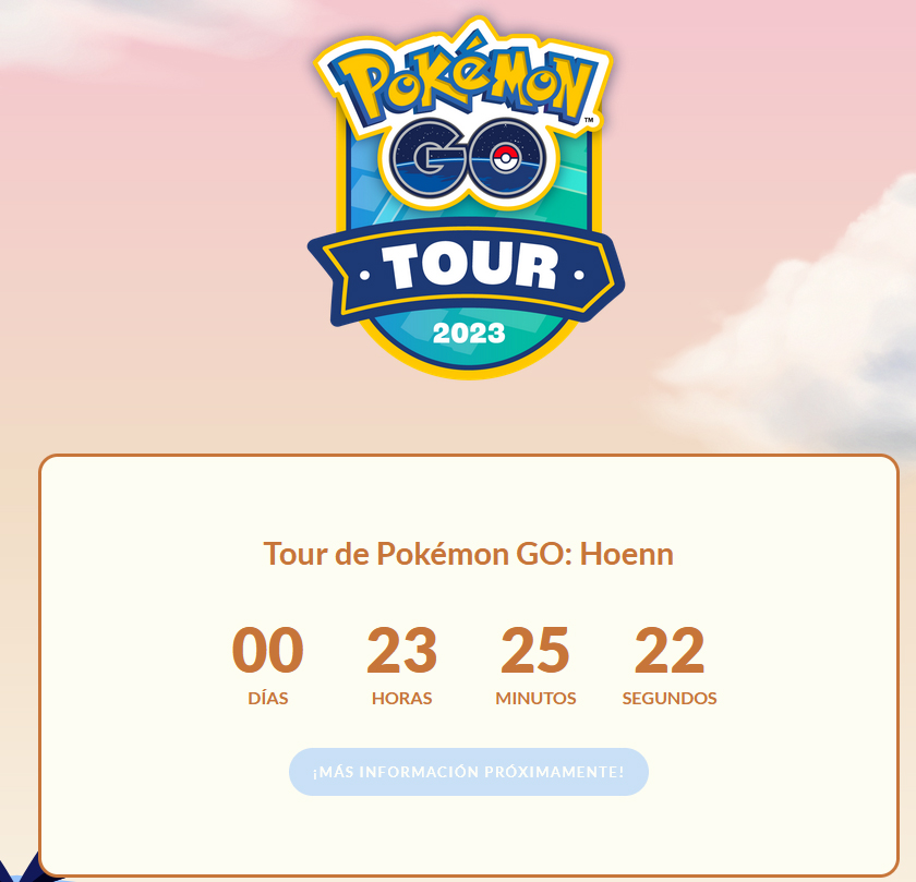 PokéXperto 💎 on Twitter "Tendremos noticias del Tour de Hoenn de