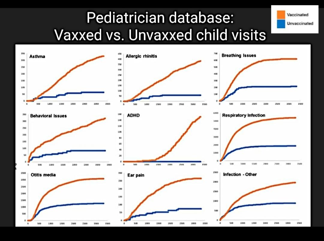 Pediatrician notices his unvaccinated patients seem far healthier than the kids who received routine childhood vaccines. Analyzes his database, publishes the (Shocking) results. Now study retracted, branded a quack, about to lose his license in a few days. Because, of course.