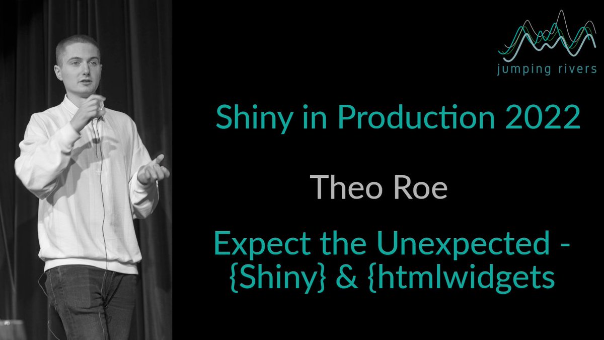 jumping_uk's tweet image. Continuing our #ShinyInProduction release we have Theo Roe of Jumping Rivers ✨ Theo discussed some of the unforeseen technical issues which arose during a recent project to create some new #htmlwidgets for #RStats!
youtu.be/yVatQQhDgz4
#RShiny