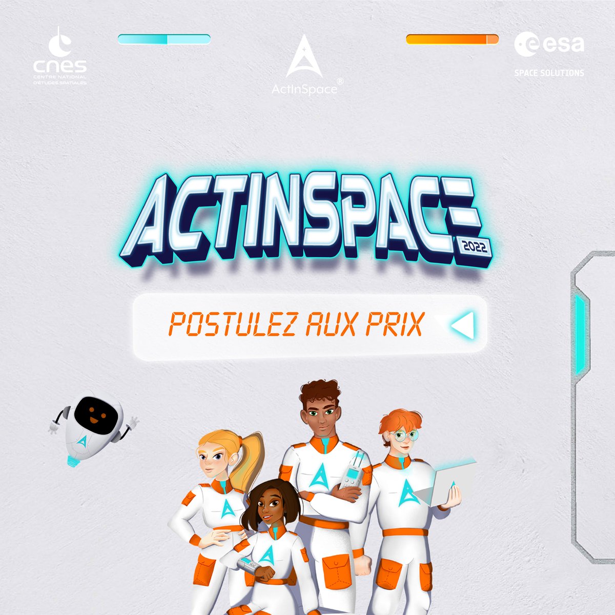 [#PRIX] Comment postuler aux Prix ?🏆

1 - Connectez-vous à votre espace participant et validez votre équipe
2 - Cliquez sur l'onglet "special prizes"
3 - Cliquez sur un des prix puis sur "plus d'infos"
4 - Cliquez sur le bouton "postuler"

Deadline : 8 décembre 2022