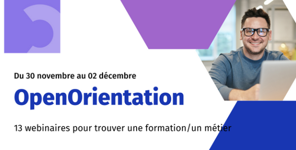 defimetiers's tweet photo. #Evénement - 🗓 OpenClassrooms organise la 4ème édition d’#OpenOrientation en ligne. 💻
👉 L’objectif est d’aider les jeunes à trouver leur futur(e) formation/métier.
Plus d'infos >> https://t.co/GCLWCvxYCE @OCFrance https://t.co/gzLzQOrPAz