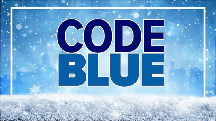 ** CODE BLUE IS IN EFFECT ANYTIME THE TEMPERATURES ARE 32 DEGREES OR BELOW DURING DAY OR NIGHT TIME HOURS**
As such Gloucester County OEM will activate our Code Blue Alert Plan from Monday evening 11/28 at 9PM to Tuesday morning 11/29. at 9AM.