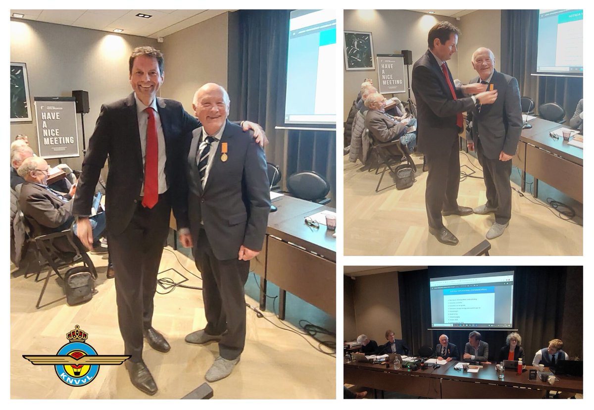 Afgelopen donderdagavond heeft de heer Ronald M. Schnitker tijdens de ALV de gouden KNVvL medaille ontvangen voor zijn uitzonderlijke verdiensten jegens de Vereniging en/of de Lucht- of Ruimtevaart in het algemeen. Trots! 

#knvvl #luchtsporten #goudenmedaille