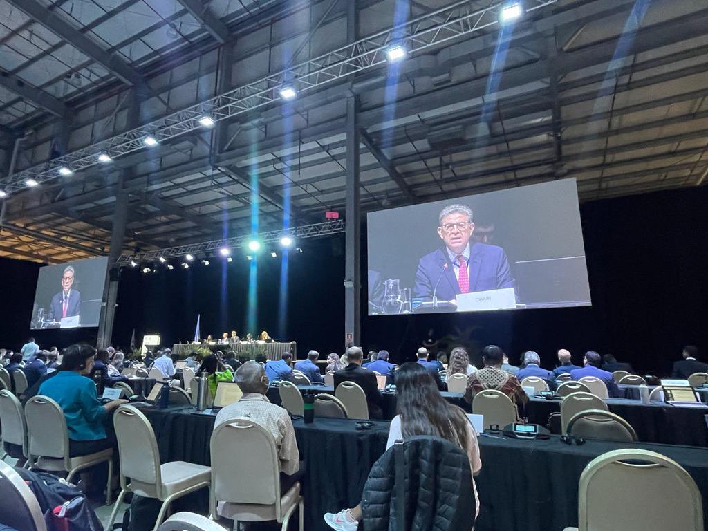 Peru, through former Foreign Minister @gustavomezacua1, was elected today as Chair of the Intergovernmental Negotiating Committee that will draft an international treaty to end plastic pollution. #INC1 #PlasticsTreaty #plasticpollution