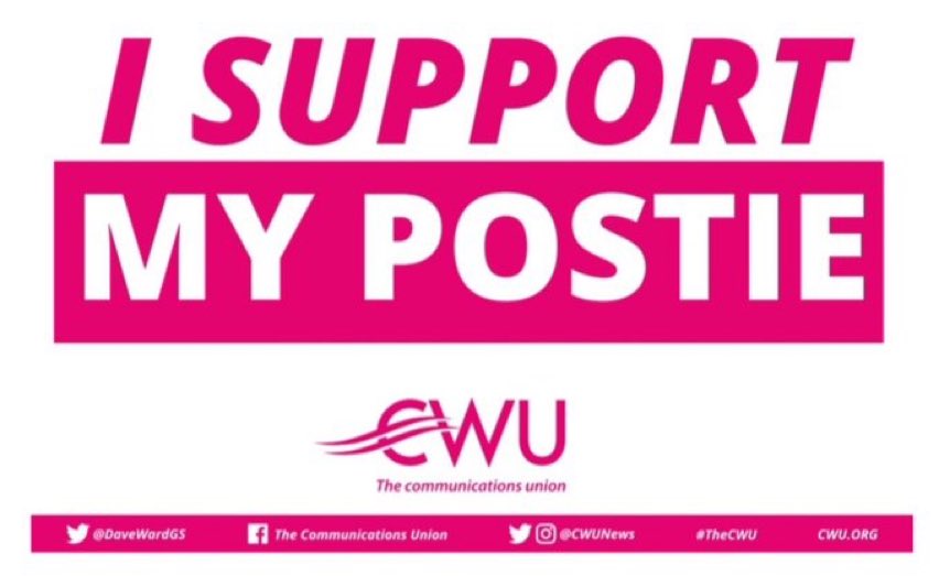 And every other striking postie.
