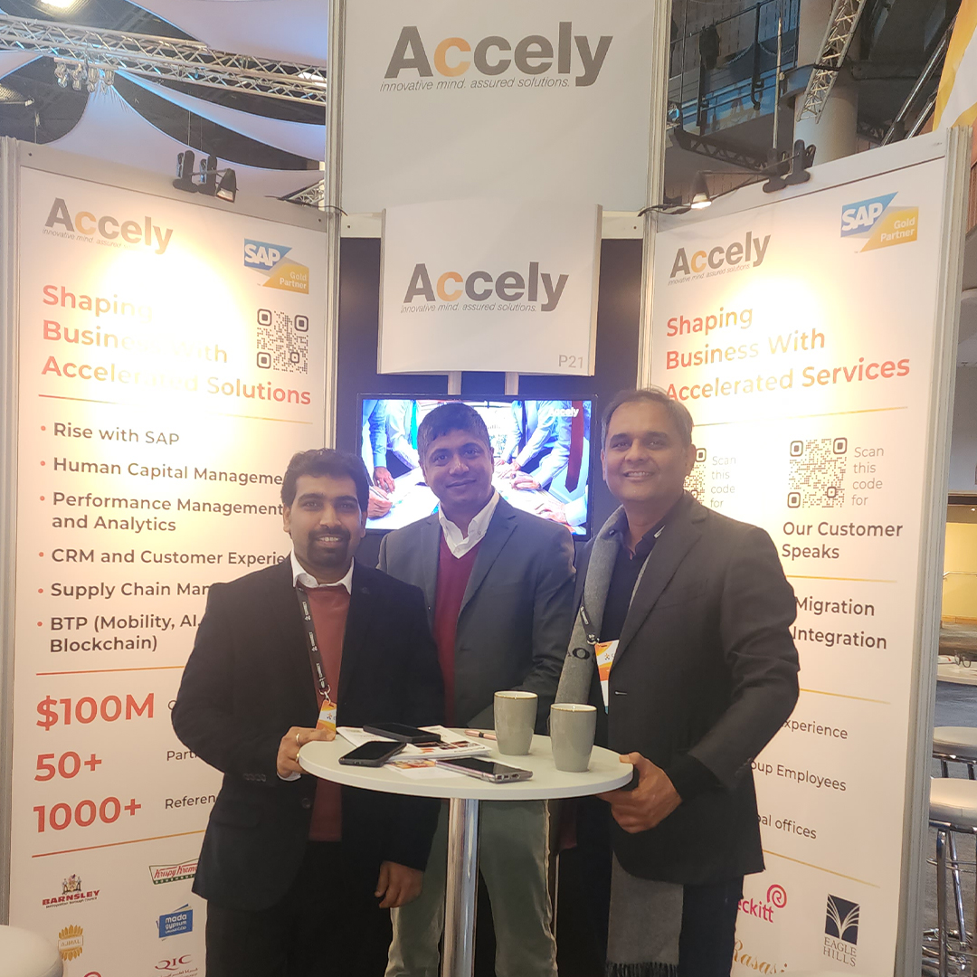 accelygroup's tweet photo. The biggest annual conference for UK & Ireland SAP User Group is here, and Accely's a proud part of it!
Day 1 at #UKISUGConnect 2022 was an overwhelming and exciting experience.
So, if you’re around, do visit us at POD number P21.
Event: https://t.co/i1z8URouZ4
#Accely #UKISUG https://t.co/VGOU7Jmj2S