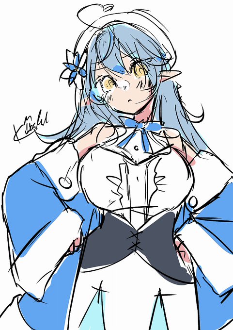 ラミィちゃん描きたい 