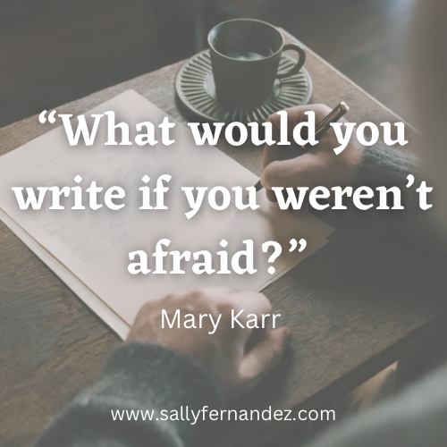 _SallyFernandez's tweet photo. “What would you write if you weren’t afraid?”
-Mary Karr
Sign up for my mailing list!
https://t.co/7tIgNkqlj3
#thriller #politicalthriller #writesofig #writing #reading #books #booksofig #bookstagram #sallyfernandez #simonhall https://t.co/MWFPpRqZCT