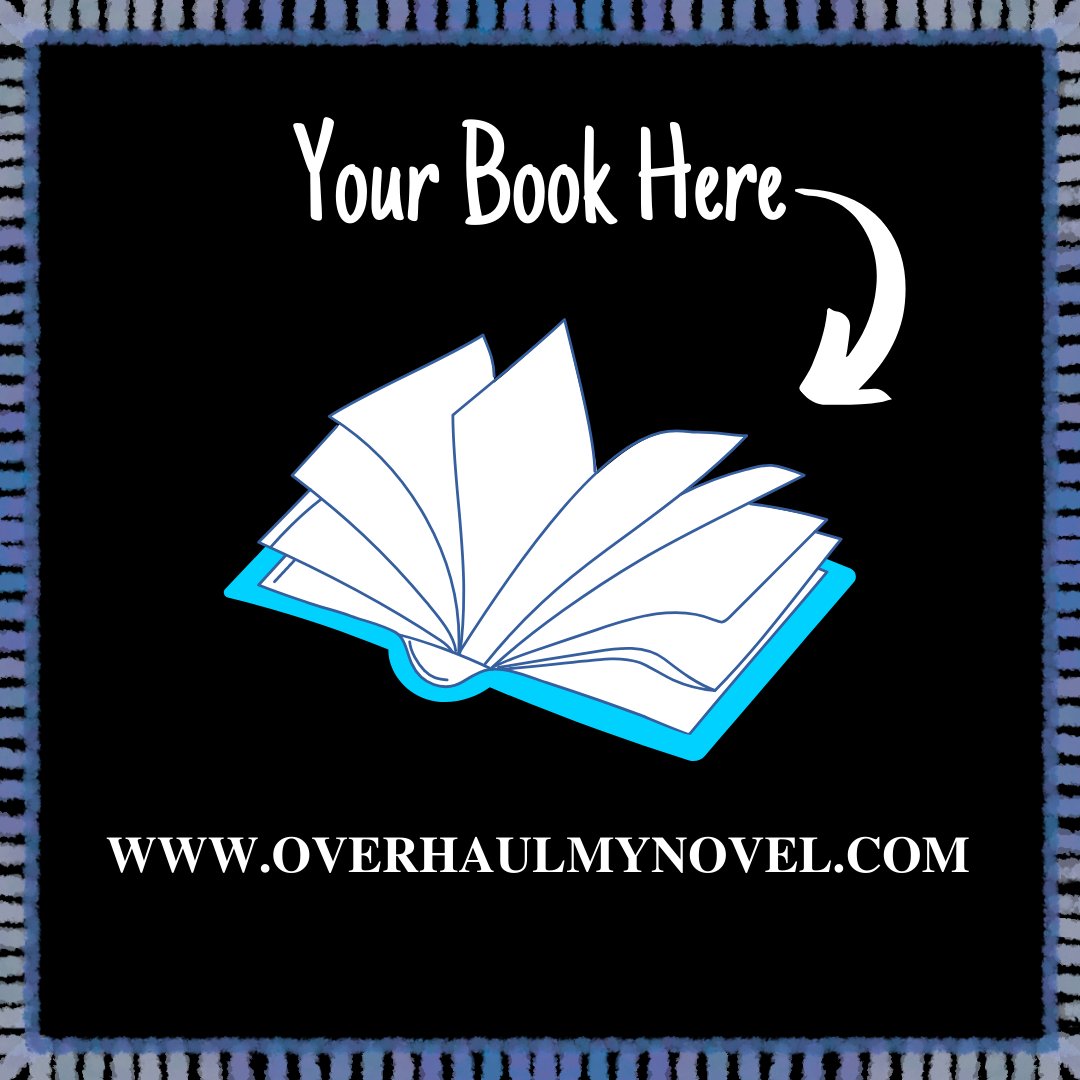 Promote your book with Overhaul My Novel! Visit our website to get started!
#WritingCommunity #Books #Author #NewAuthors #IndieAuthors #SelfPub #Publishing #Promotion #BookPromo #BookRec