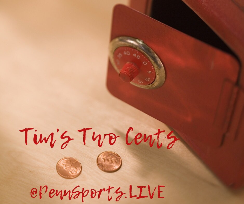 TrojanTim66's tweet photo. #TimsTwoCents @pennsportslive A crumbling #collegefootball dynasty is back. @TrojanTim66 on how #LincolnRiley has rebuilt #USC so quickly. #TwoCentTakes on #collegebasketball, #NFL & more. #ShinyPenny & a #FinalThought on the #Pirates low bar for fan excitement. #JustMyTwoCents https://t.co/OPPDr7KQa9