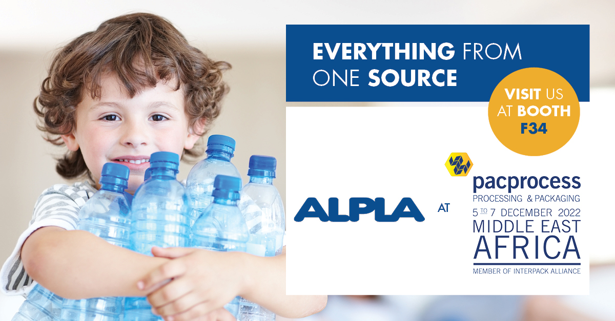ALPLApackaging's tweet photo. From 5 to 7 December we will be present at this year's @pacprocessmea at the Egypt International Exhibitions Center 🙌 Our team will be happy to welcome you at booth F34.
#familyofpioneers #packaging #sustainablepackaging #circulareconomy #sustainability #pacprocess https://t.co/FqHjfWKx1d