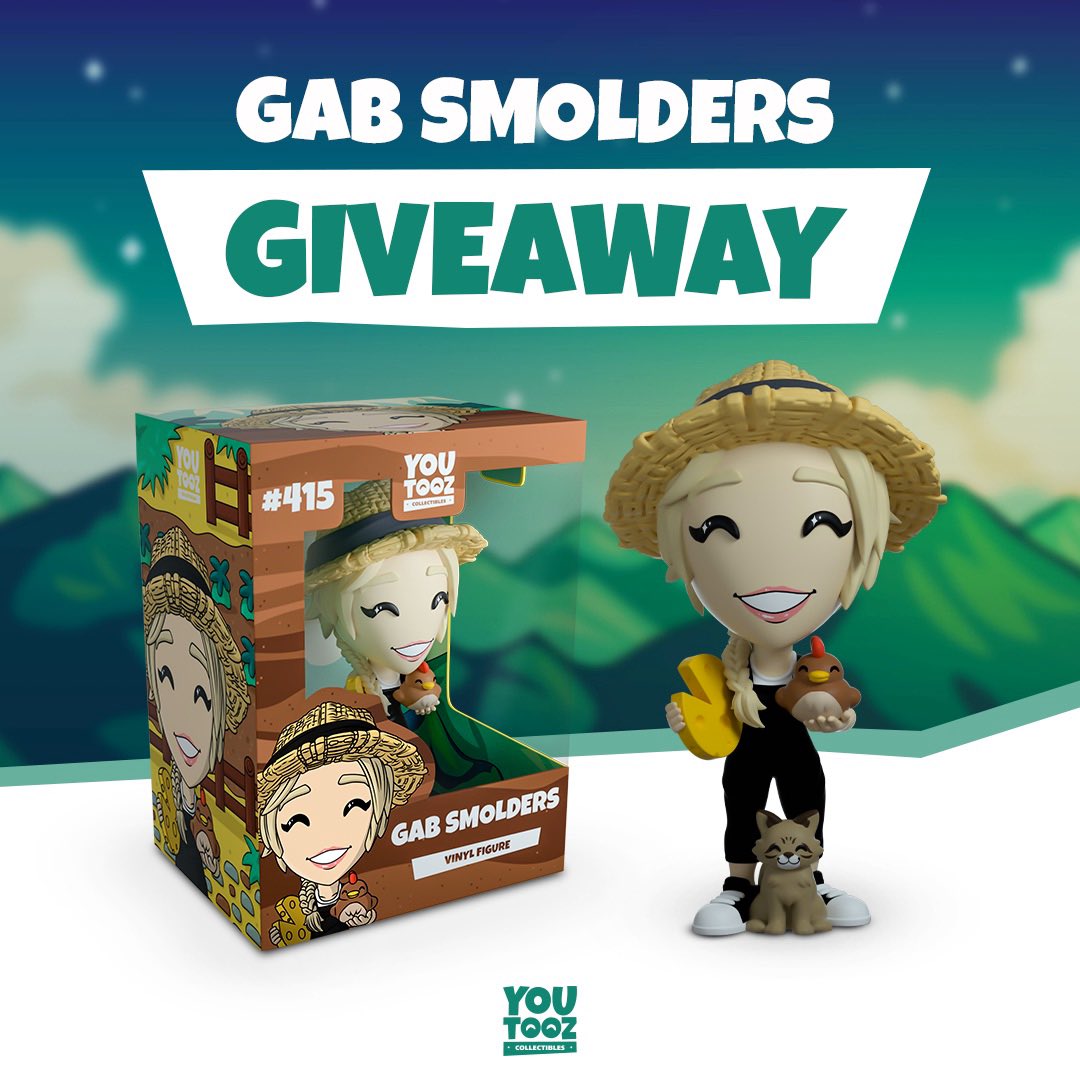 GabSmolders's tweet photo. I’m doing a giveaway for my upcoming YouTooz figure!! 😗🌈
Retweet + follow @youtooz for a chance to win!! 
Winners are announced on Nov 30th! https://t.co/vvTKkrusLn