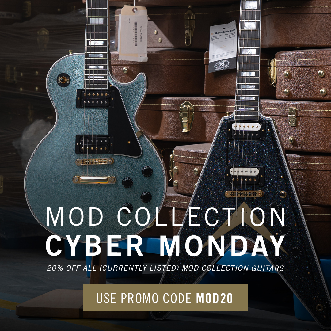 It’s Cyber MOD Monday! 

Today and Tomorrow, Get 20% off all currently listed MOD Collection guitars by using the code “MOD20” at checkout. Head to Gibson.com to shop now!

#gibson #modcollection