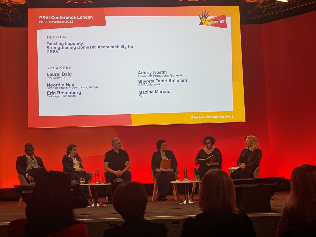 Max Marcus of <a href="/PJI_Justice/">Partners In Justice International</a> explains how domestic justice has become a reality for survivors in Guatemala, Kosovo, Kenya and Guinea. Very proud that <a href="/UN_Women/">UN Women</a> has played a supporting role in some of these places, too! <a href="/unwomenkosovo/">UN Women Kosovo</a> <a href="/onumujeresgt/">ONU Mujeres Guatemala</a>  #PSVI