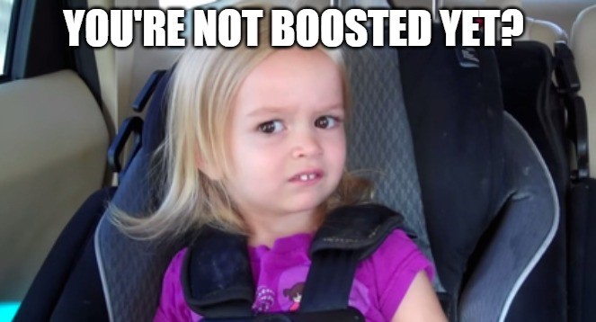 FDA's tweet photo. No one likes the side eye! #UpdateYourAntibodies and get boosted today. #MemeMonday https://t.co/uTB0c24XSQ https://t.co/kTrMq8xydD