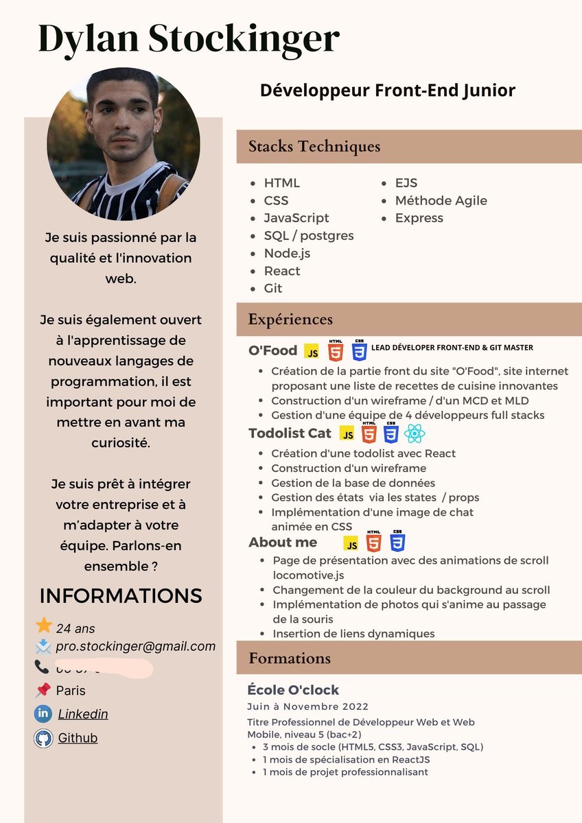 Bonjour les amis du web. 

Je suis à la recherche d'un CDI qui commencerait début février. Vous êtes de plus en plus nombreux, c'est pour cela que j'en profite. Si vous avez connaissances d'entreprises qui pourraient recruter actuellement.

Merci à ceux qui partageront.