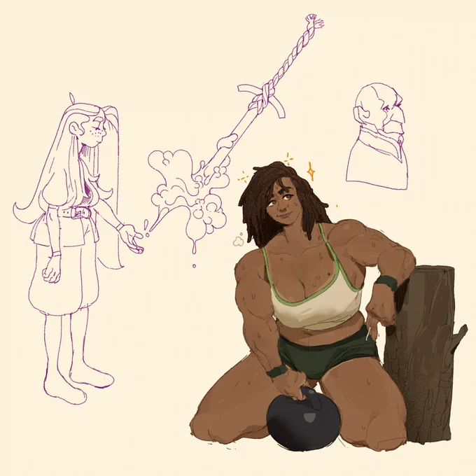 since you guys liked the strong women here's some more 