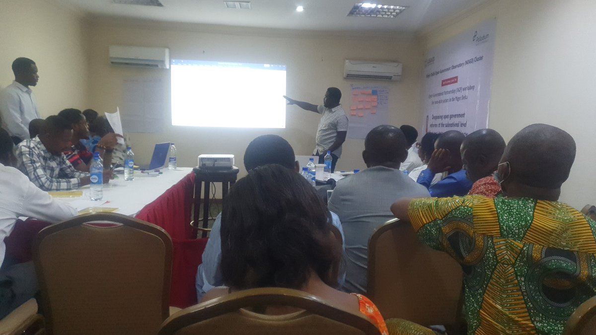 greencode12's tweet image. The initiative on OPEN GOVERNMENT OBSERVATORY CLUSTER.
Can bring about participtory governance that will help enshrine Transparency n accountable 
We need it in CRS
@OpenNigerDelta
@WTPNigeria
@PolicyAlert 
@ogpnigeria 
@OpenAllianceNG 
@OpenNigerDelta 
@PalladiumImpact