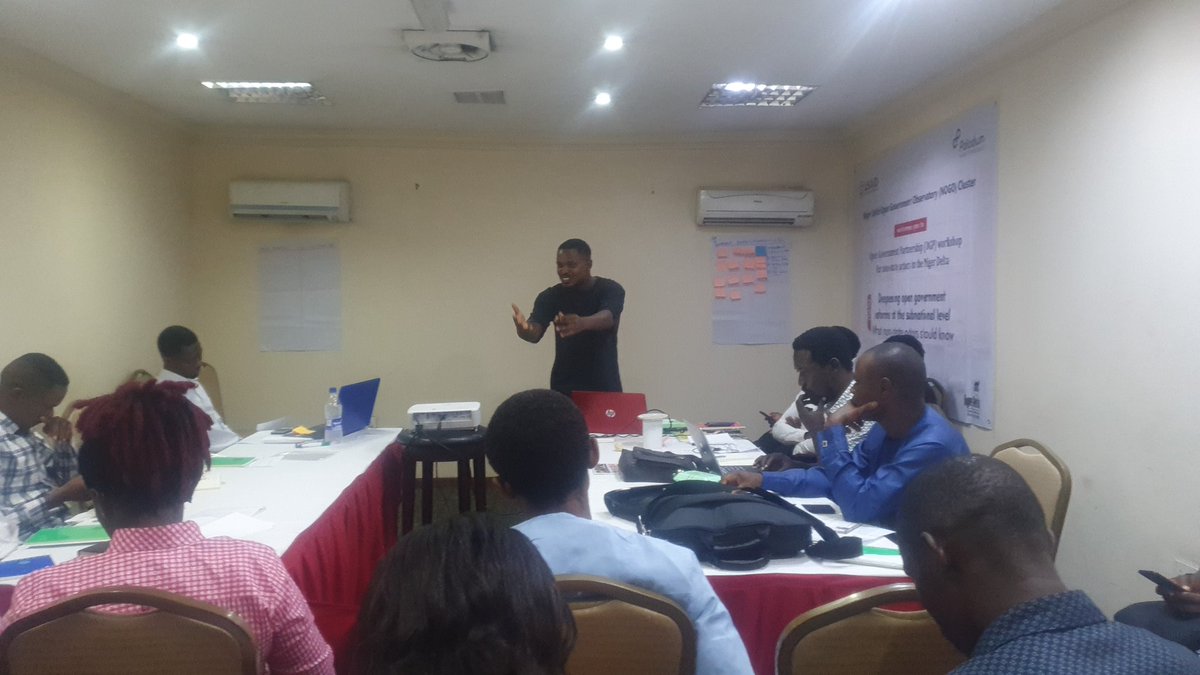 greencode12's tweet image. The initiative on OPEN GOVERNMENT OBSERVATORY CLUSTER.
Can bring about participtory governance that will help enshrine Transparency n accountable 
We need it in CRS
@OpenNigerDelta
@WTPNigeria
@PolicyAlert 
@ogpnigeria 
@OpenAllianceNG 
@OpenNigerDelta 
@PalladiumImpact