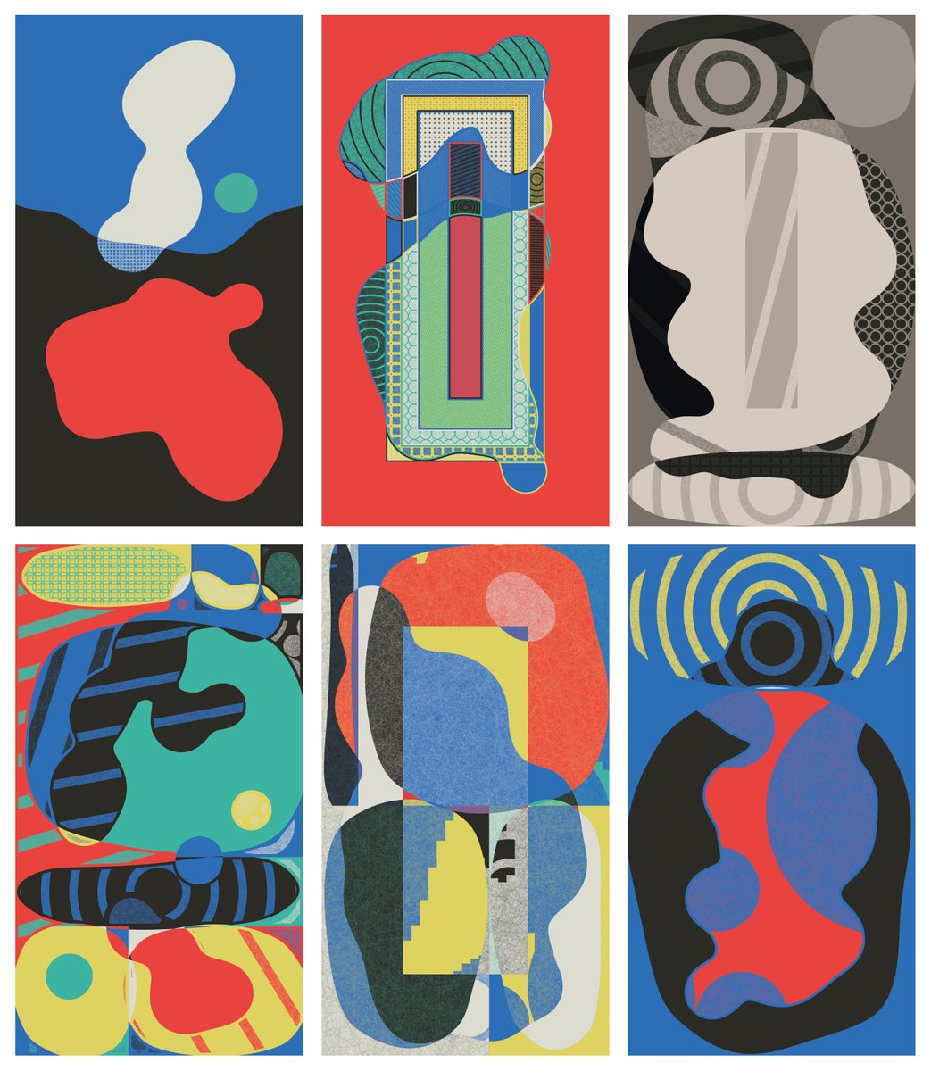 I decided as I did for my last fxhash project, to mint some study outputs. These are from my project "Allégories booléennes", created for Paris+ Art Basel 2022. Some outputs among the hundreds generated during this project.