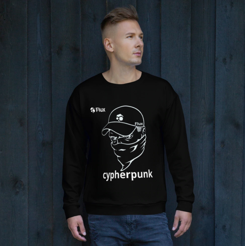 Fluxpersian's tweet photo. #Flux #cypherpunk - سویشرت.😎

 📍https://t.co/20Bu7xExnR

 $Flux #gotFLUX #FluxStore #Sweatshirt #پیراهن #استایل https://t.co/O5BTsWE0W5