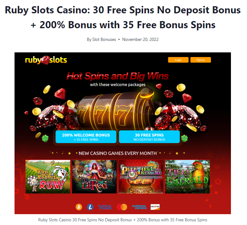 NewFreeSlotGame's tweet photo. Ruby Slots Casino: 30 Free Spins NO DEPOSIT Bonus @  https://t.co/456gq7dumt REAL MONEY #RubySlotsCasino #RubySlots #FreeChip #NoDepositBonus #NoDepositCasino #FreeSpins #CasinoNoDepositBonus #Casinobonus #BONUS #NDB #FS #FreeSpinsBONUS https://t.co/vglDaKmyUL