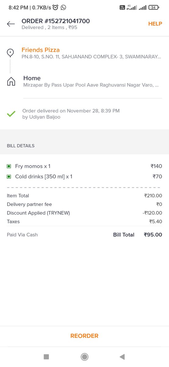Sndy1008's tweet photo. @Swiggy 
I Order 350 Cold Drink 
See 350 ML 
#Shameless @SwiggyCares @Swiggy 
My Last Order On Swiggy https://t.co/dzj0vMlsph