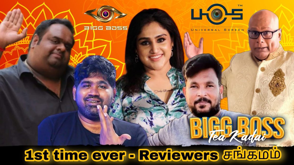 MSimath's tweet image. All together in a single frame
Tonight around 11:15PM IST at #UniversalScreen youtube channel
Don&apos;t miss it

Channel link: youtube.com/@universalscre…

@RazzmatazzJoe @fatmanravi @vanithavijayku1 @bbsureshthatha @vijaytelevision @Banijayasia @Uni_screen #biggbosstamil #biggbosstamil6