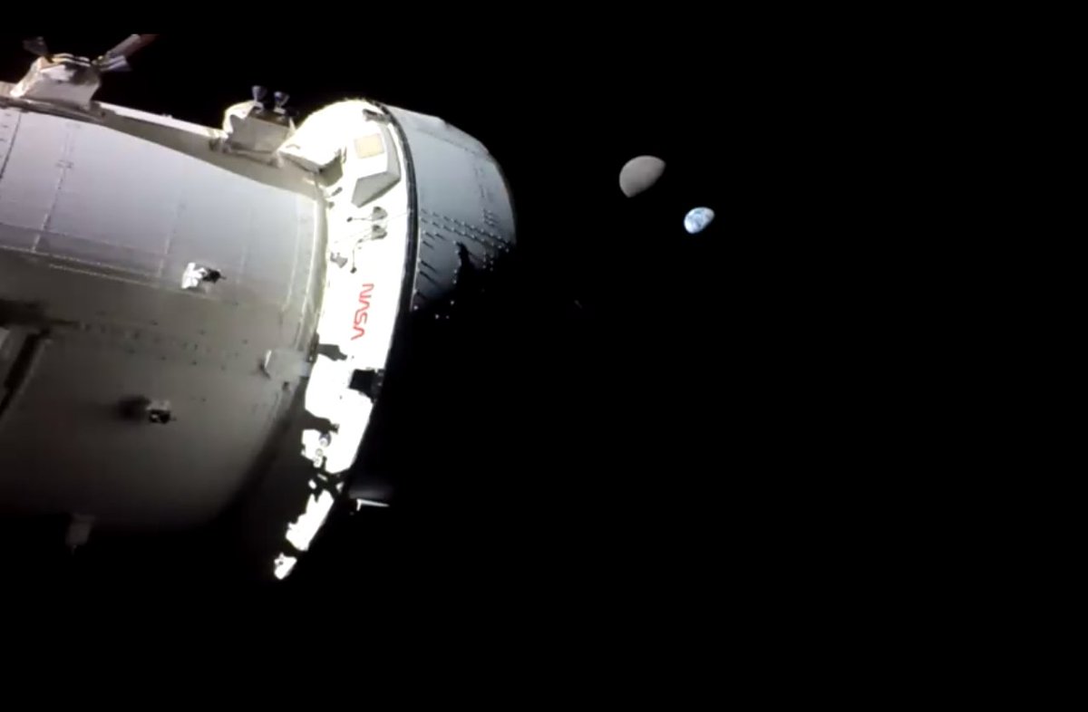 Just incredible. What a view from #Artemis1