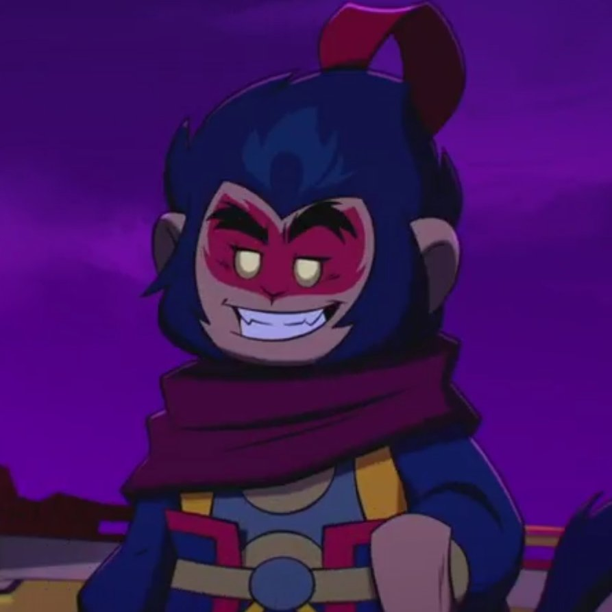 italkTMNT's tweet photo. Macaque is a wild card and I absolutely LOVE wild cards they are the characters that make the game unpredictable making the odds tip in the favor of one team to another I daresay that the outcome of who wins and who loses is heavily influenced by which side the wild card chooses https://t.co/v2WiZERyff
