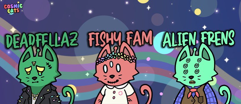 Hambotweets's tweet photo. Gm @CosmicCats_ fam!

I hope you had a great time with family and friends if you celebrated the holiday

Mutations lock in date is in 2 DAYS!

Are you ready?

#CCmutations #getcosmic #cosmiccats #cosmictakeover https://t.co/Iii7cmztJf