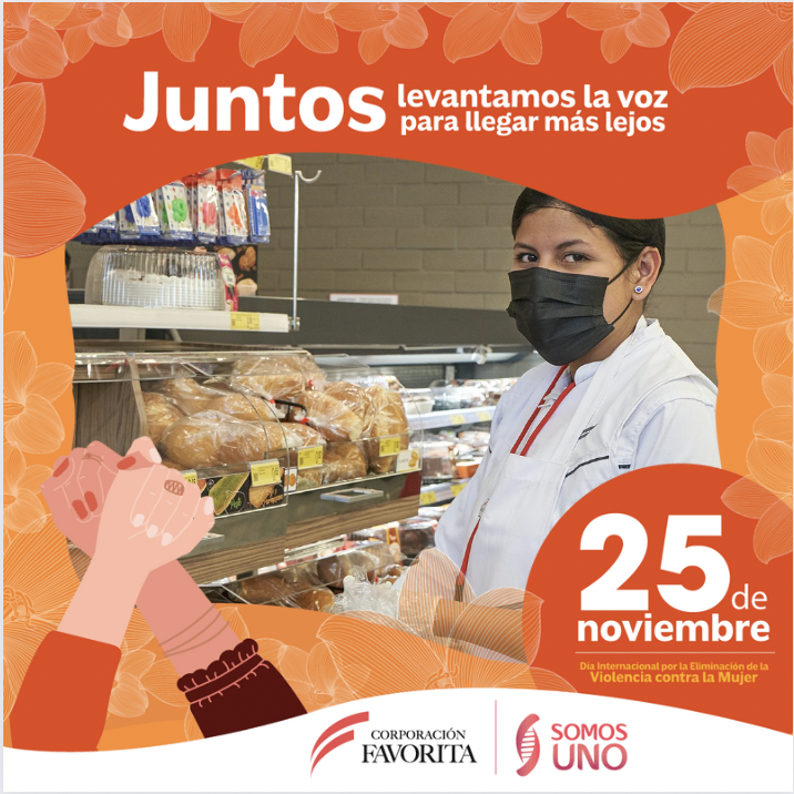Somos una de las primeras empresas de Ecuador en recibir el sello Empresa Segura, libre de violencia y discriminación contra las mujeres. Esta es la máxima distinción otorgada a empresas ecuatorianas que trabajan en prevenir la violencia.
#SomosUno #EmpresaSegura #25N #16días